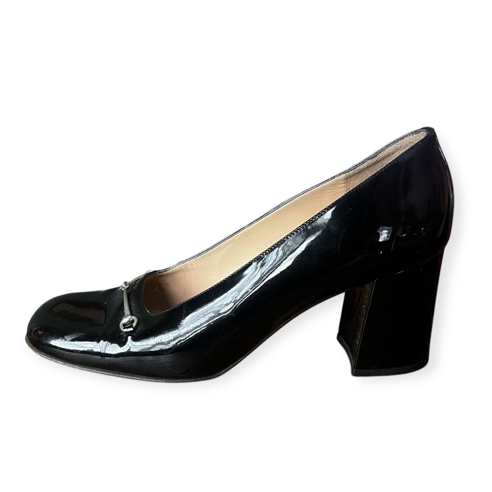 VTG GUCCI **AUTHENTIC** Patent Leather Pumps - Picture 3 of 9
